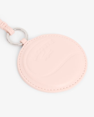 Portachiavi con charm, L, specchio e racchetta da tennis