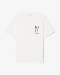 T-shirt in jersey di cotone con stampa e ricamo