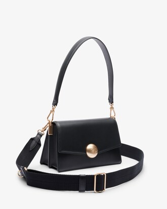 Borsa in pelle con patta Tennis Bliss