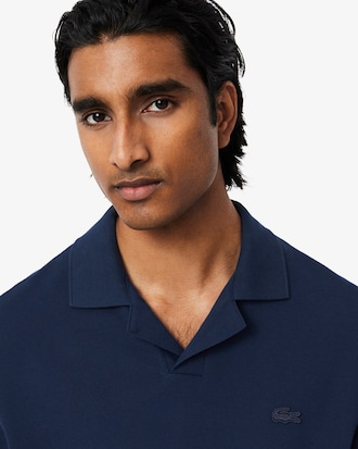 Polo Paris classic fit con colletto aperto