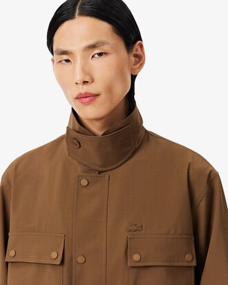 Camicia in misto lana regular fit Runway