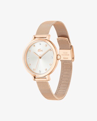 Orologio in acciaio inossidabile placcato agli ioni Riga