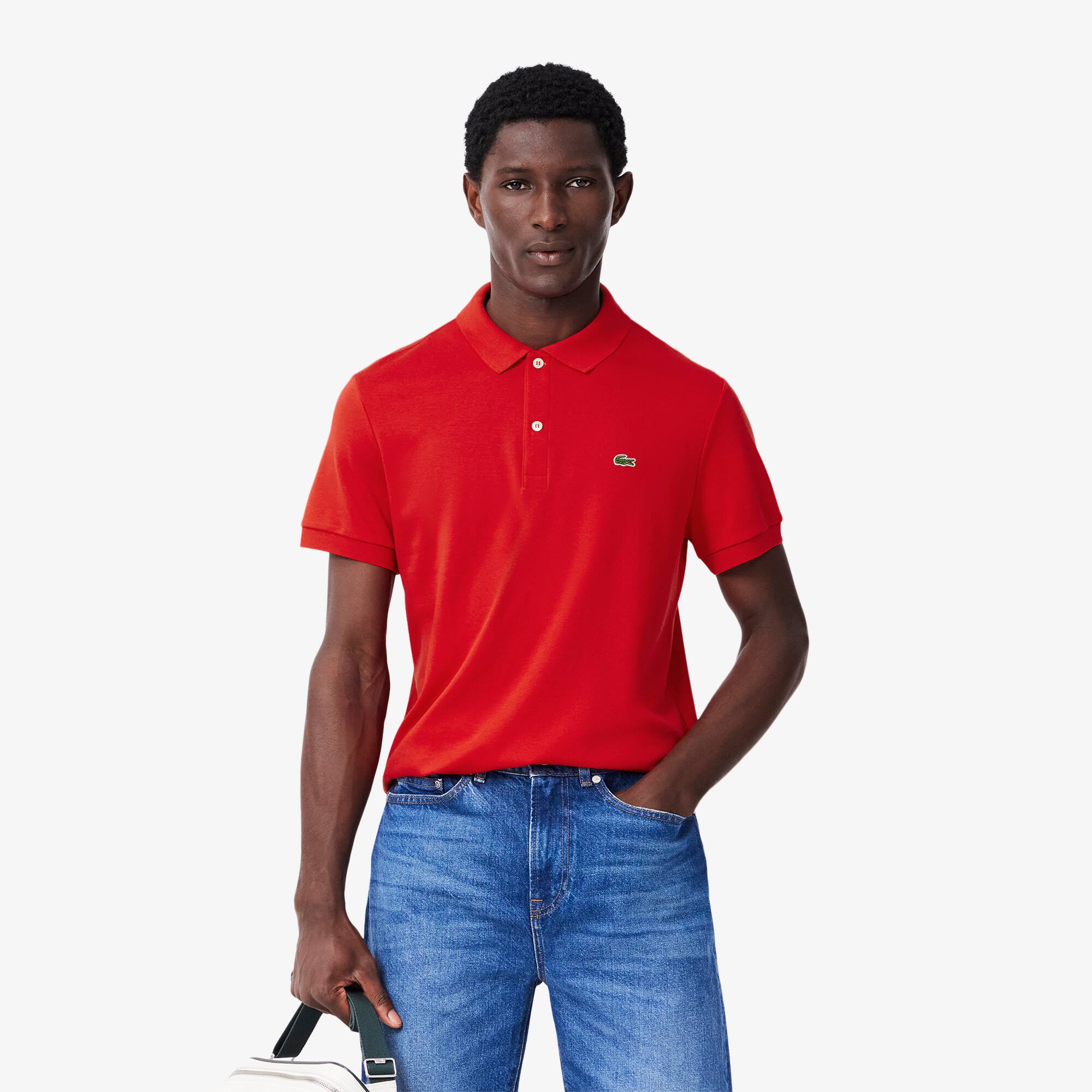 lacoste regular fit polo