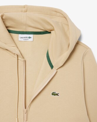 Felpa con cappuccio in pile con zip
