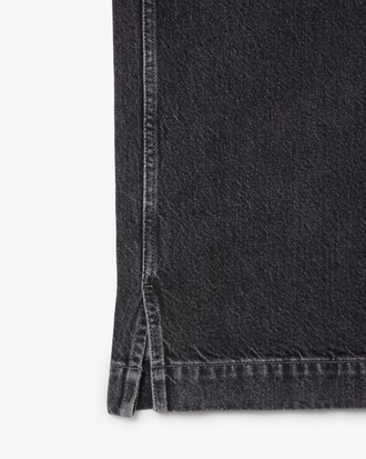Abito in denim di cotone oversize