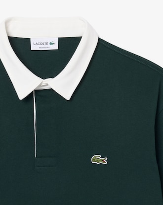 Polo da rugby relaxed fit in jersey