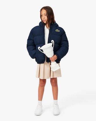 Giacca imbottita unisex con cappuccio