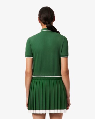 Polo da tennis regular fit con termoregolazione