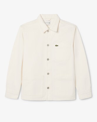 Overshirt in denim di cotone pesante