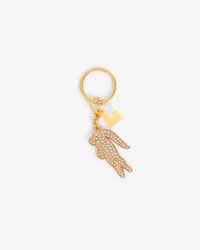 Portachiavi charm diamantato coccodrillo, L