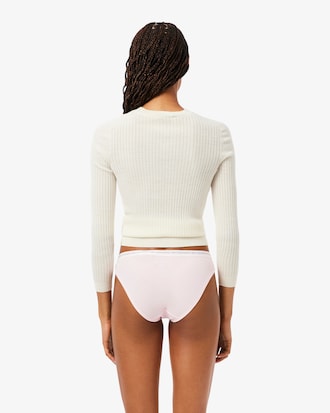 Confezione di 3 slip in cotone stretch