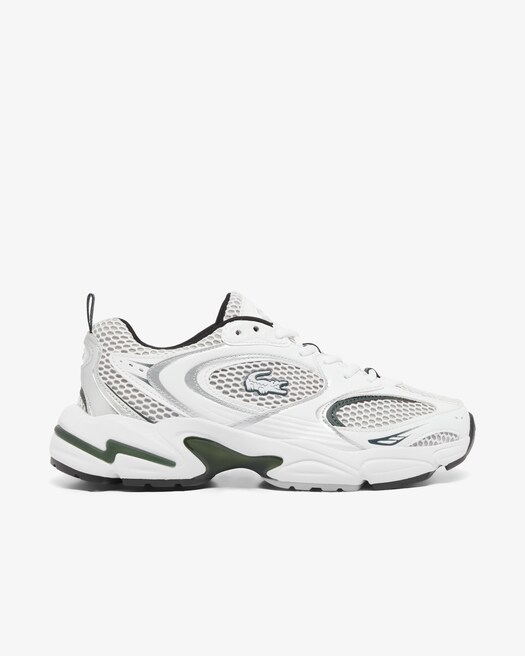 WHT/DK GREEN