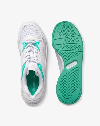 Sneakers da donna in pelle e tessuto Court Slam Dynamic