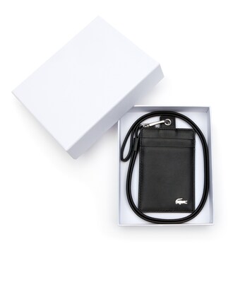 Men's Fitzgerald Detachable Cord Leather Card Holder