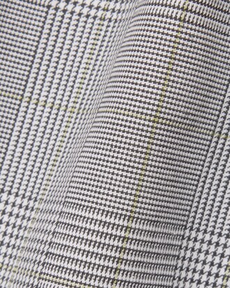 Trench con motivo scozzese impermeabile