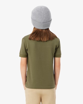 Polo in piqu&eacute; color block