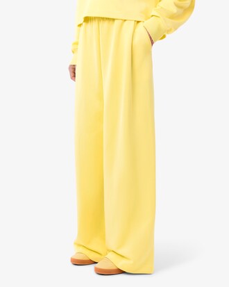 Pantaloni della tuta oversize in raso Runway