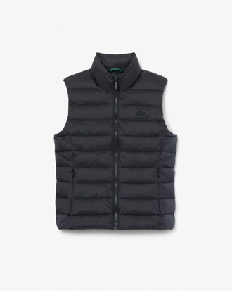 Water-Repellent Quilted Down Vest