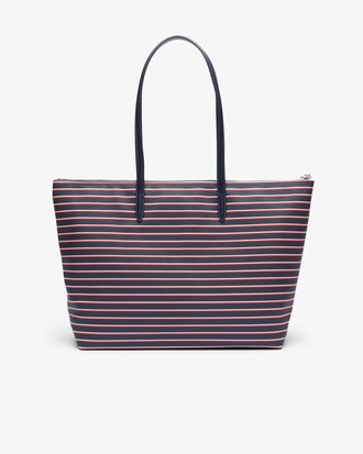 Shopping bag a righe L.12.12 Concept