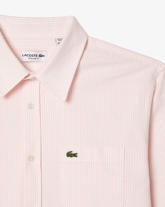Camicia Oxford a righe regular fit
