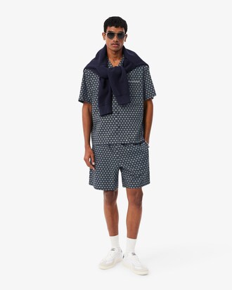 Shorts relaxed fit con stampa