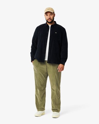 Pantaloni in velours relaxed fit