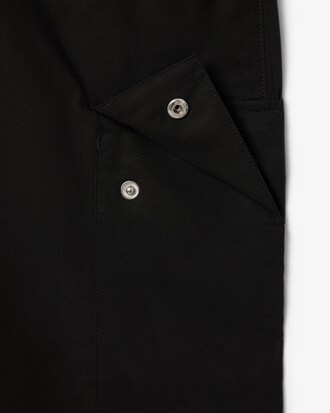 Pantaloni cargo regular fit in cotone leggero