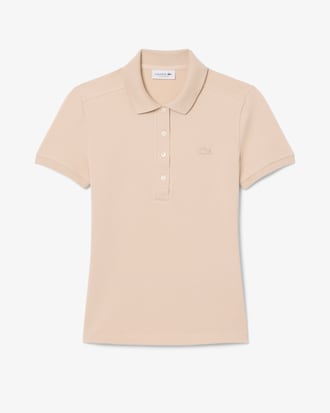 Polo da donna in piqu&eacute; di cotone stretch Lacoste slim fit