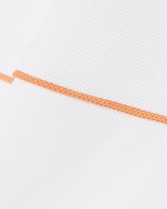 Polo sportiva Ultra-Dry con bordo