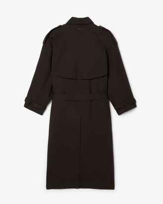 Trench in lana Runway