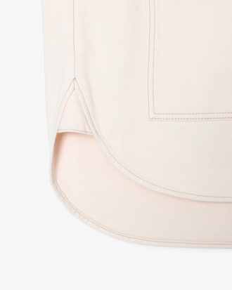 Overshirt oversize in denim