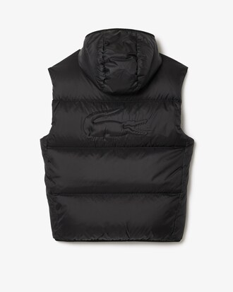 Gilet imbottito e impermeabile corto