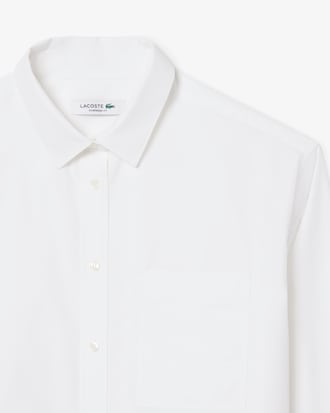 Camicia oversize in popeline di cotone