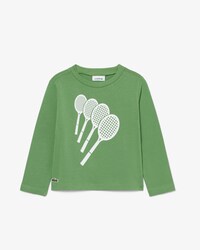 T-shirt in cotone a maniche lunghe