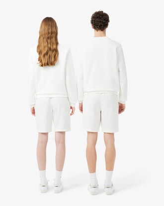 Shorts in tessuto felpato regular fit