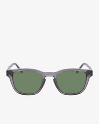 Occhiali da sole rettangolari effetto petit piqué