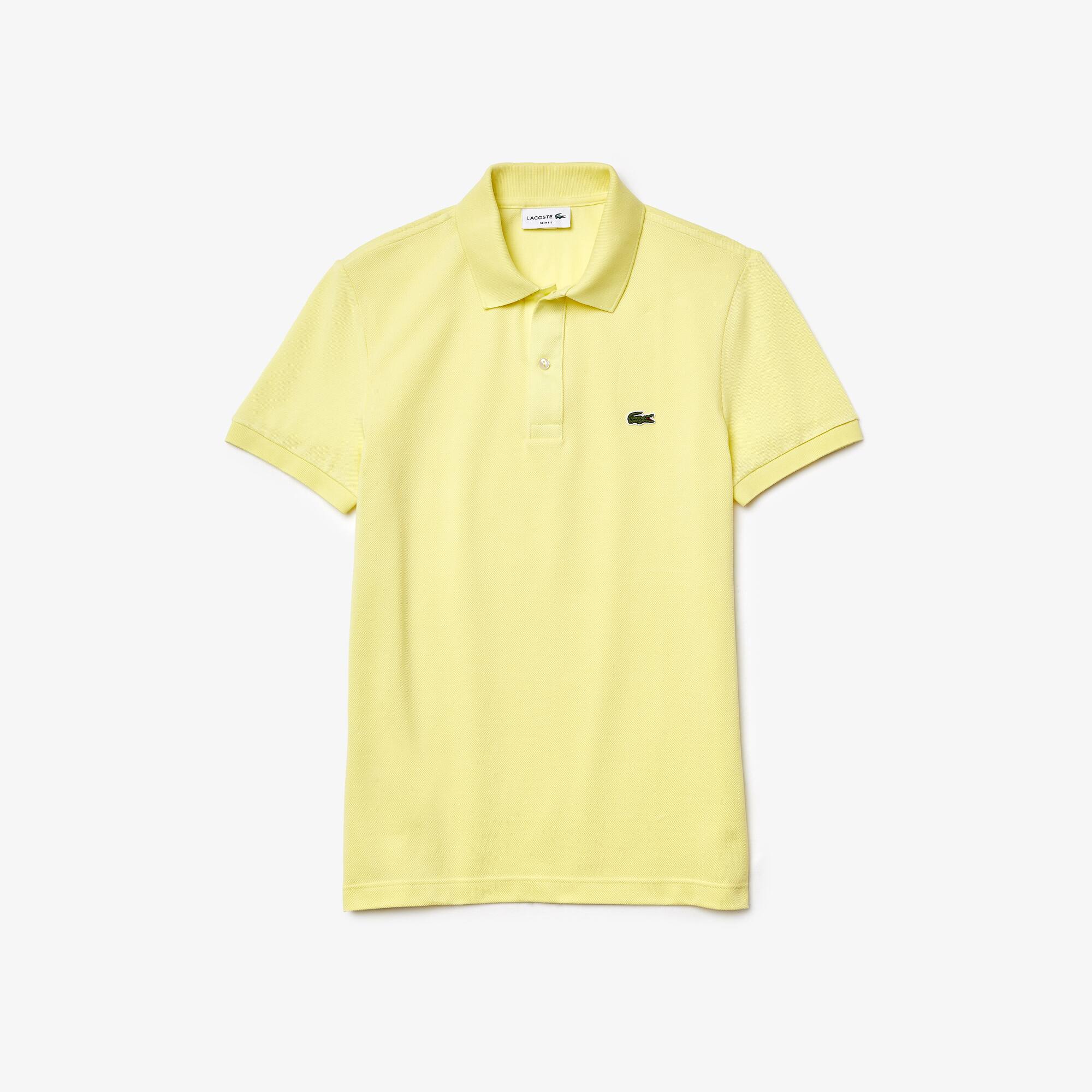 polo lacoste gialla