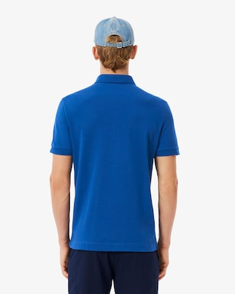 Polo regular fit in piqué elasticizzato Paris