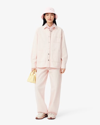 Cappello bucket in twill di cotone