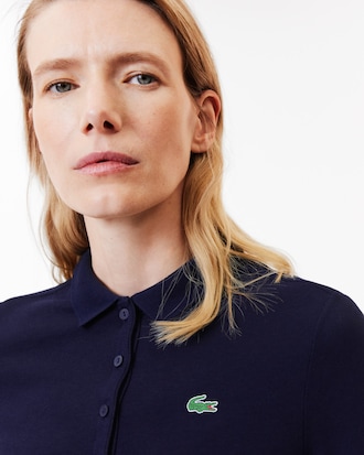 Polo da golf ultra-dry elasticizzata slim fit