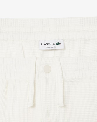 Shorts leggeri testurizzati