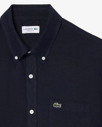 Camicia di lino regular fit