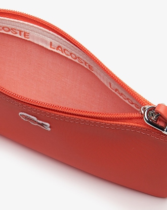 Pochette con zip L.12.12 Concept tinta unita