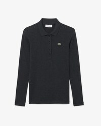 Polo a coste in cotone slim fit L.12.D