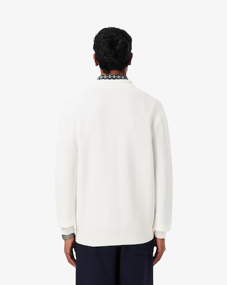 Polo a maniche lunghe regular fit in maglia