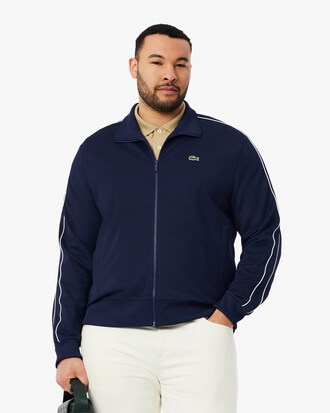 Giacca della tuta con zip in piqué Paris