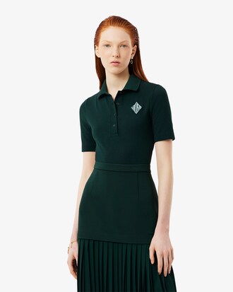 Body polo in mini piqué Runway