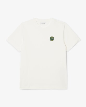 T-shirt con marchio in cotone