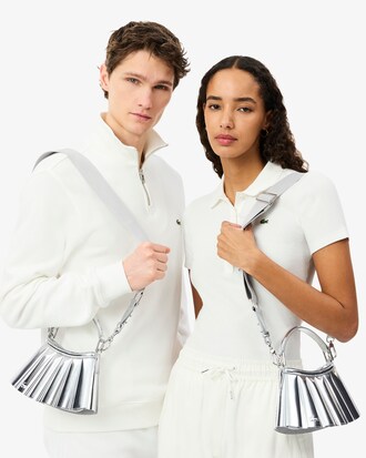 Mini borsa a specchio Lenglen in pelle