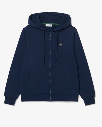 Felpa con cappuccio in pile con zip